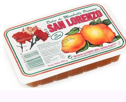 San Lorenzo Cotognata Dulce de Membrillo, Gelatina di Mele Cotogne Classica, Ideale con Formaggi, 400g, Confezione da 3