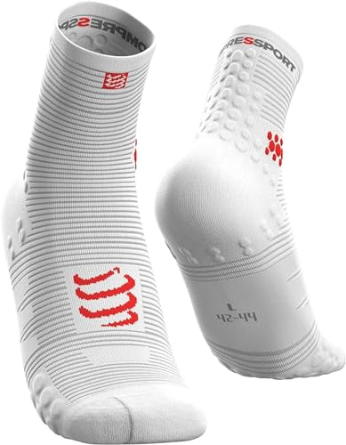 COMPRESSPORT Calzini da corsa - Pro Racing Socks V3.0 Trail - Calzini da trail - Assorbimento degli urti - Per l'allenamento e la competizione - Protezione e traspirabilità - Leggero