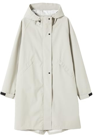 Ynport Crefreak Vestes De Pluie Pour Femmes Imperméable Léger Imperméable Manteaux De Pluie À Capuche Longs Coupe-Vent En Plein Air Trench-Coat De Voyage Vêtements De Pluie Compressibles