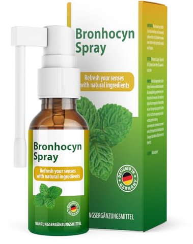 Bronhocyn Spray - el apoyo perfecto para lograr su objetivo - ingredientes probados - contenido 30 ml 1x