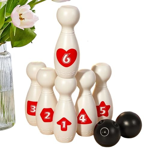 Utomhus bowlingspel, färgglad och bärbar festgåva - bowlingbollsleksak för - för familj pojkar flickor fest stränder bakgård trädgård parker gräsmatta gräs