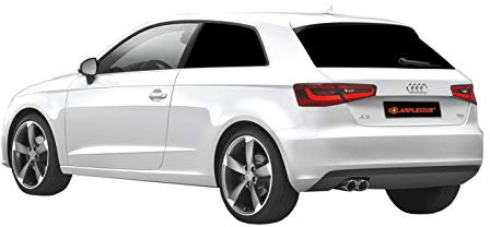 Solarplexius Auto-Sonnenschutz Scheiben-Tönung passgenau für Audi A3 8V 3-Türer ab 2012 Keine Folie Komplettsatz