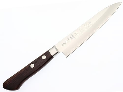 Petty Knife Japansk Universalkniv Blad av Molybdenstål 120 mm, Köksknivar Tillverkade i Japan