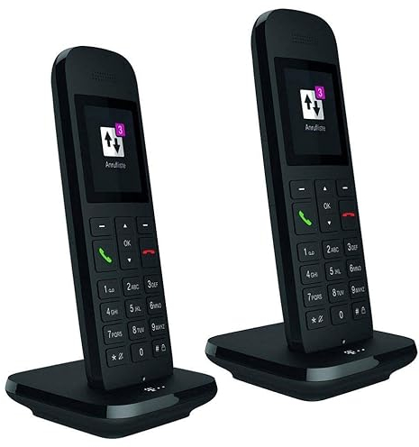 Telekom Speedphone 12 Duo schwarz (Zusätzliches Mobilteil DECT Telefon)