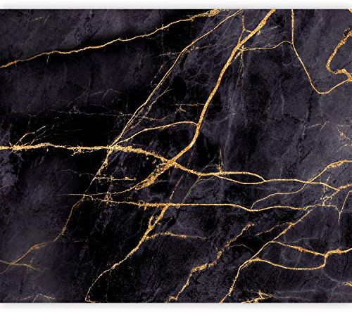 murando - Fototapete Selbstklebend Steinwand 441x315 cm - Foto Tapete Tapetenfolie Möbelfolie Wandverkleidung Wandtapete Motivtapeten Wohnzimmer Schlafzimmer 3d Modern - Marmoroptik f-C-0456-a-a