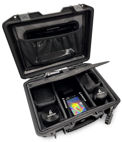 INFINITKIN Smell Proof Box, Large Airtight Storage Box with Combination Lock – Waterproof & Durable Smell Proof Container for Travel & Home, Great Gift Choice