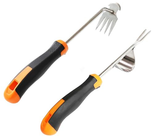 PANZHIHUIDA Extractor de Malas Hierbas Manual - Desherbador Escardador para Jardín, Herramienta de Desbrozadora para Césped, Terrazas y Patios