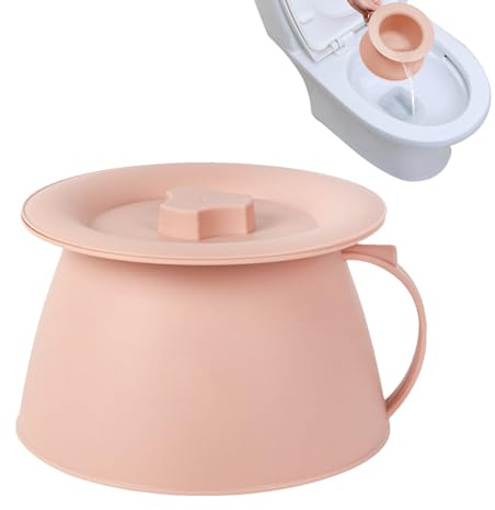 Orinal Exterior - Bacinilla De Cabecera 1.5L Con Asa Para Exteriores - Cuña Para Hombre Mujer Niño Niña Adolescente Y Adulto Mayor