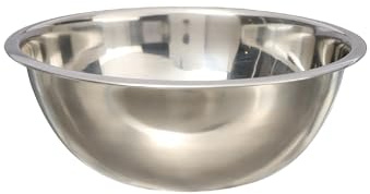 Buckingham Deep Mixing Bowl Stainless Steel Heavy Gauge Washing Up Bowl Stackable Idea for Meal Preparation Salad & Baking Bowl Dishwasher Safe 4.7 litres (30 cm)