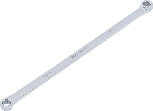 BGS 1186-10x11 | Llave de estrella doble | extra plana | 10 x 11 mm