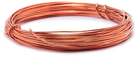 Drahtverarbeitung Preißler Kupferdraht, 0,8 mm stark, 6 m, Orange