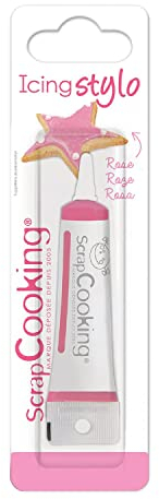 Stylo glaçage rose goût vanille