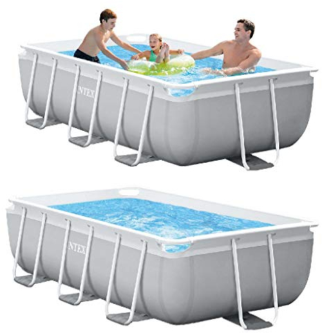 Intex 3M X 1.75M X 0.8M Prism Frame Rectangular Pool Set