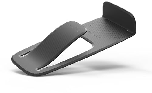 miunik - Spring - Fermaporta, fermaporta e ammortizzatore - Doppia protezione contro la chiusura e lo schiocco delle porte, montaggio a pavimento (nero)