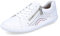 Rieker Damen Low-Top Sneaker 52824, Frauen Halbschuhe,Turnschuhe,Laufschuhe,straßenschuhe,Strassenschuhe,Sportschuhe,Weiss (80),37 EU / 4 UK