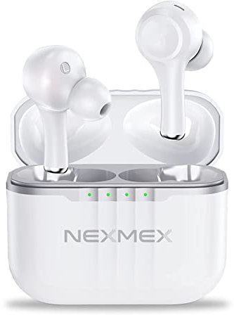 UC-Express In-Ear Kopfhörer kompatibel mit Nothing Phone 3 3a 3a Pro 2a 2 1 Headset Kabellos Bluetooth LED Anzeige Drahtlose Wireless Ohrhörer Sport Ladebox, Farbe:6_TWS J7 Weiss