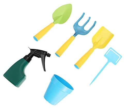 ifundom 1 Set Gartengeräte Für Bunte Mini Schaufeln Und Pflanzwerkzeuge Ideales Kinderspielzeug Für Gartenarbeit Und Outdoor Aktivitäten Fördert Kreativität Und Motorik