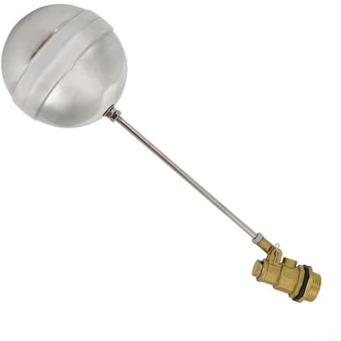 Valvola a sfera galleggiante con filettatura maschio da 3/4 sensore dell'acqua in acciaio inossidabile a sfera, valvole a galleggiante che offrono prestazioni eccezionali in ambienti diversi