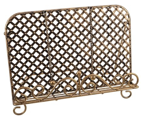 VALICLUD Support de Livre en Métal Cuisine Design Gain de Place et Entretien Facile, Porte-livre de Recettes Chic pour Cuisiner et Étudier