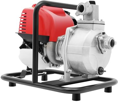 4-Stroke Petrol Engine Gasoline Water Pump, Portable Water Transfer Pump