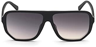 Guess Herren 0 Sonnenbrille, schwarz (Shiny Black), 60
