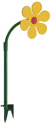 Folle Spruzzatore D'acqua Margherite, Pazzo Spruzzatore Di Fiori, Irrigatori Per Irrigazione Per pratos A Rotazione A 720 °, Irrigatori Di Fiori Di Fiori Divertenti Per Giocattoli Per Il Giardino