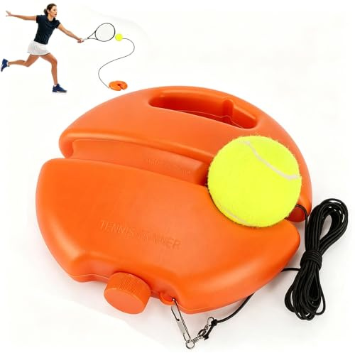 WQorphix Tennis Ball Machine, Tennis Trainer, Next Gen Tenni Buddy Tenni Trainer Ball with String, Anti-Tangle String Tenniss Practice Equipment for Kids, Players, And Beginners