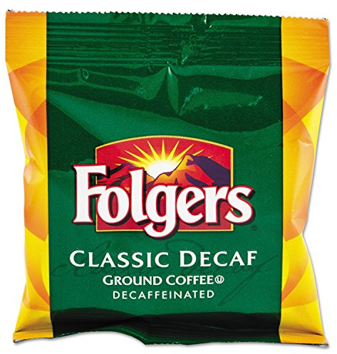 Folgers Classic Decaf Medium Roast Ground Coffee, 42-1.5 Ounce Filter Packs