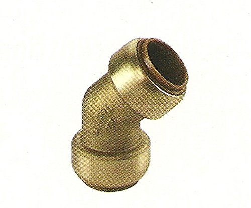 TECTITE Steckfitting Bogen 45° x 15mm