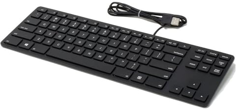 Ergoguys, LLC Matias Teclado sin cable de aluminio para PC – Negro – Conectividad de cable – Interfaz USB 2.0 tipo A – Compatible con PC – Control de volumen teclas calientes – Negro