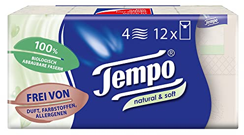 Tempo Natural und Soft, 12er Pack