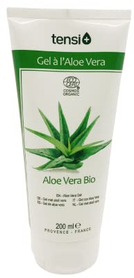 Tensi+ Gel d'Aloe Vera Bio Hydratant pour Visage, Corps et Cheveux, 200ml (1)