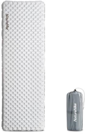 Naturehike Thermal 8,8 R- Wert Camping Isomatte 4 Jahreszeiten Ultralight Selbstaufblasend Isomatte Luftmatratze Langlebige mit Aufblasbarer Tasche 12 cm Extra Dick