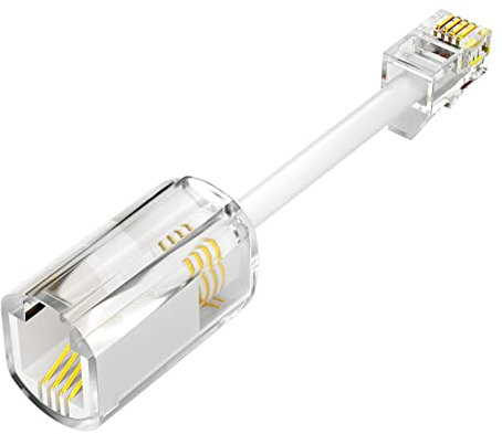 Démêlant pour cordon téléphonique - Pour téléphone de bureau - Rotation libre - Plus de nœuds - Câble de combiné téléphonique