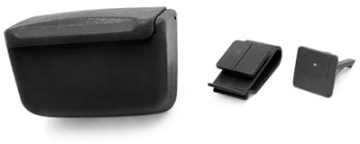 Partuto Car Air Vent Mouting Blue Light Portable Cigarette Ashtray 10x5x7cm Replacement