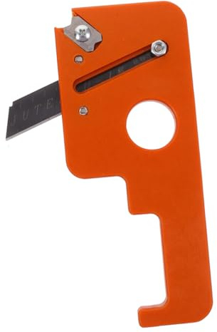 VILLCASE Pialla Mano Per Pialla Blocco Per Lavorazione Lame in Acciaio Robuste Design Regolabile Senza Attrezzi Per Rifinitura e Levigatura