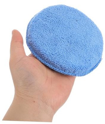 Cabilock 6 Pezzi Spugne per Ceratura Auto Resistenti Tamponi Manuali per e Applicazione Cera Kit Riutilizzabile per Cura Veicoli Strumenti Detailing Facili da Usare