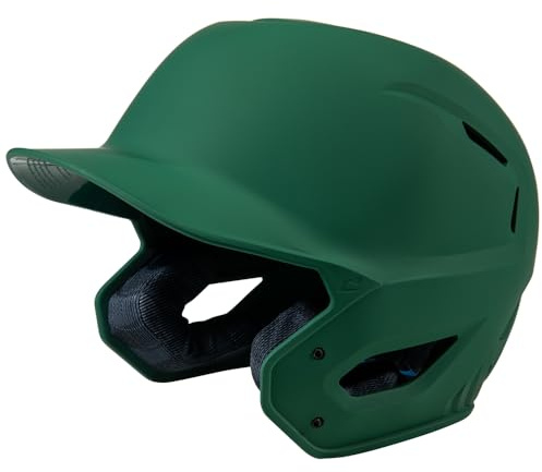 Champro HXE Matte Baseball Batting Helmet, Medium, Forest Green