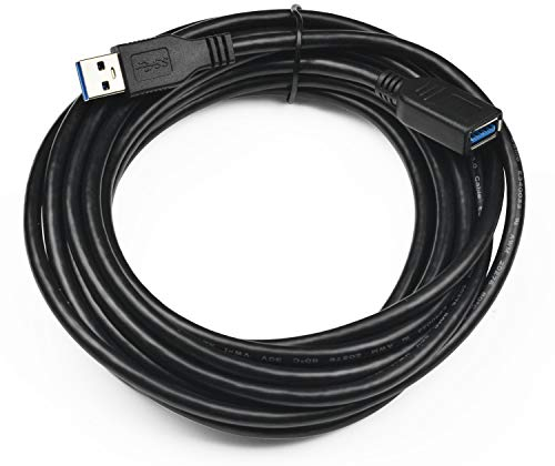 Incutex USB 3.0 Verlängerungskabel 5 GBit/s USB Verlängerung mit Stecker/Buchse USB 3.0 Extension Cable, 5m