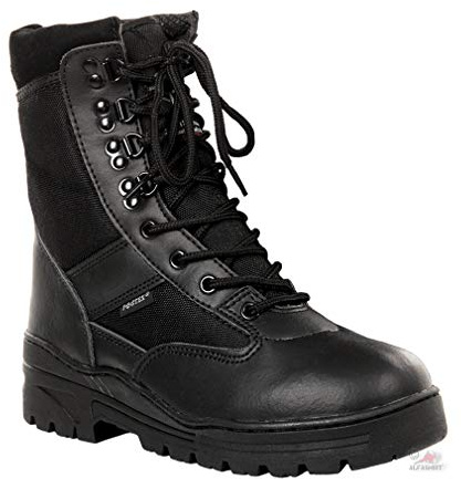 Copytec Commando Inserto Stivali Tactical Primavera Nero Polizia Security#15975, Nero , 48 EU