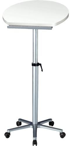 MAUL | Stehpult | ergonomisch | BxT 600 x 520 mm | höhenverstellbar | Weiß