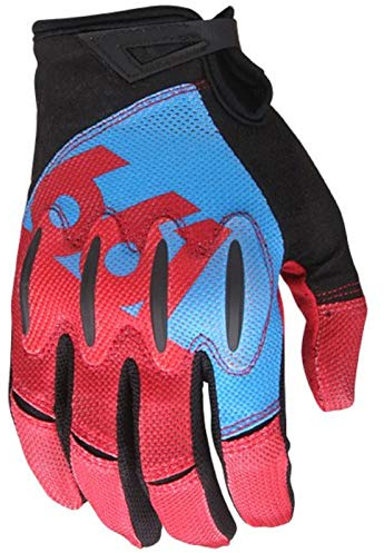 SixSixOne Evo II Gants Homme, Blue/Red