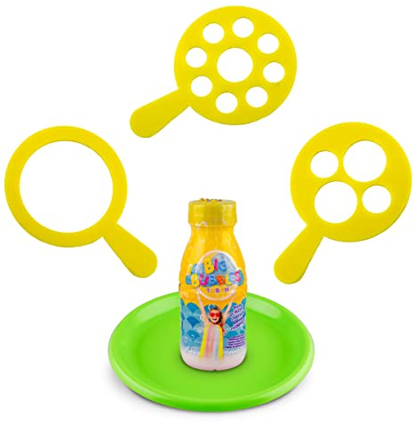 Tuban Set Bulles DE Savon - Assiette + 3 x Anneaux + 250 ML