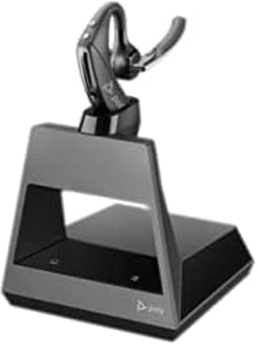 Plantronics - Voyager 5200 Office (Poly) - Bluetooth Over-the-Ear (Mono) Headset - Sound Guard-Noise Canceling Mic-Connects to Deskphone/PC/Mac - Works with Teams, Zoom & more