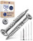 Vis de terrasse 5x50 acier inoxydable C1 Vis Torx 5mm d'épaisseur 400 vis à bois Torx 50mm de long vis en acier inoxydable durci bois