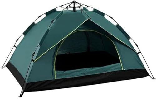 Suprills Pop Up Tent for 3-4 Person - Double Layer Instant Camping Tent, Holiday Essentials - Lightweight Tent for Beach,Hiking, Festival - Easy Set Up, Backpacking Tent water