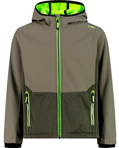 CMP unisex - barn Giacca Da Bambino In Softshell Con Cappuccio Fisso Jacka