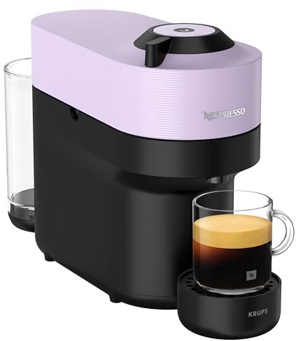 Nespresso Krups Vertuo pop coffee pod machine, Lilac