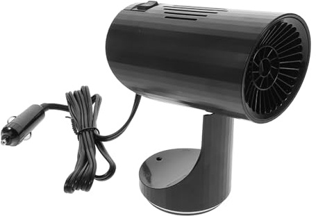 Cabilock Chauffage De Voiture Portable Dégivreur De Pare-brise Purificateur Air Chauffage à Brancher Pour Pare-brise De Voiture Compact