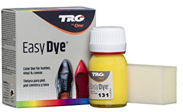 TRG The One Easy Dye, Leather Shoe Color Restore Paint, 131 Lemon, 25 ml